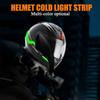 Motorcycle LED Night Riding Signal Helmet EL Cold Light 4Mode Led Bike Helmet Light Strip Decoration Kit Bar Accessories