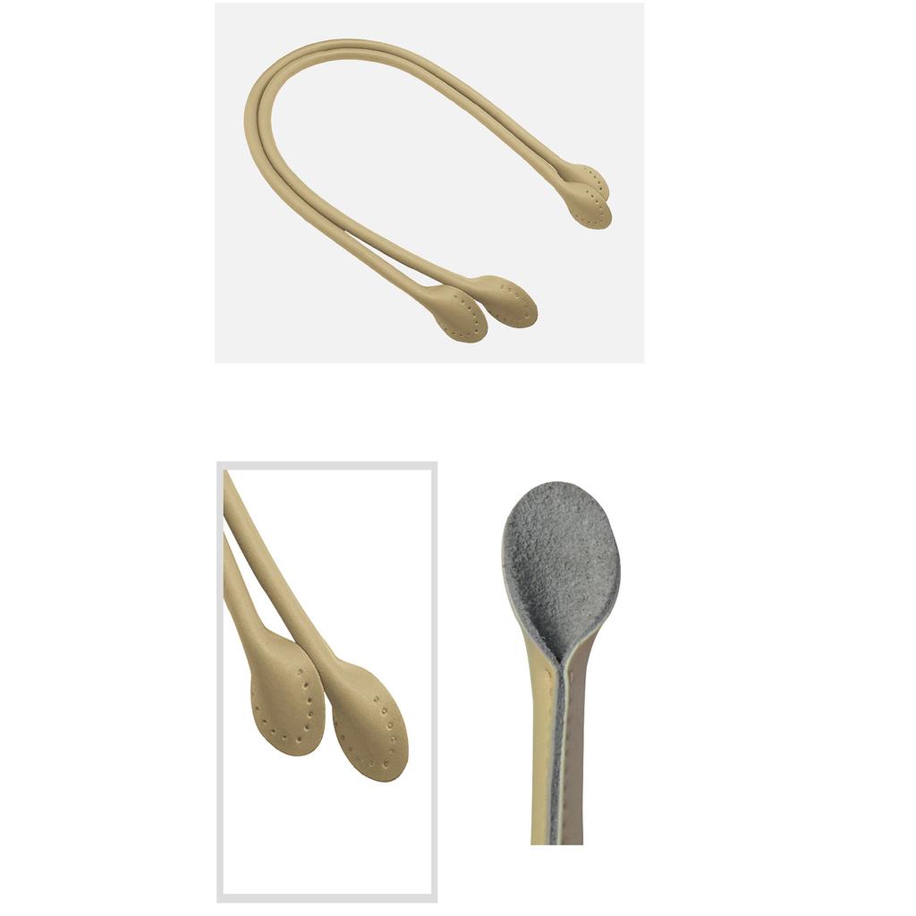 1Pc Practical PU Leather Bag Handles 50cm Length Replacement Bag Strap for Purse Making Handbag Wallet Sew On Bag