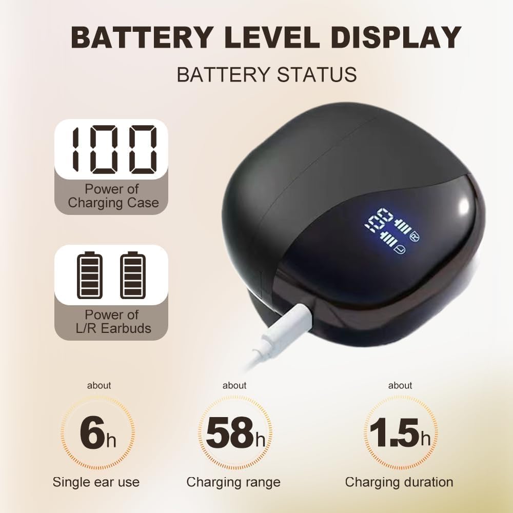 Ai Translating Earbuds, Wireless Bluetooth AI Translation Earbuds Real Time Language Translator, Ear Pod Translator, 144 Languages & Accents