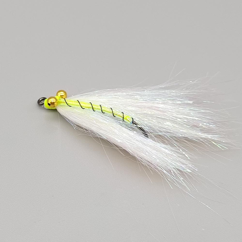 БЛФ Безумный Чарли Приманка для нахлыстовой рыбалки: Окунь, Голавль, Тилапия и другие - Стримерный крючок.