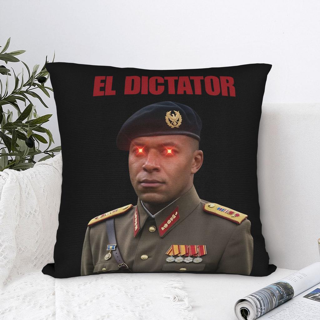 MMbappes Soccer Meme Square Pillow Cases Cushion Cover Funny Zipper Decorative Pillowcase for Sofa xcm