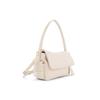 Charles & Keith Double Pocket Versatile Flap Cloud Handbag Women handbags Oatmeal CK2-20671785