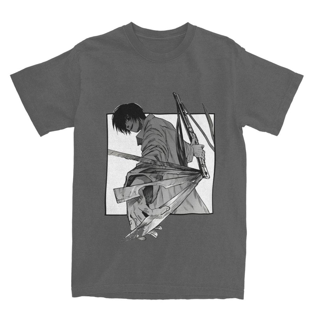 Японское аниме Sakamoto Days Футболка Новинка Футболки Короткий рукав Классические топы Лето 100% хлопок Дышащие Большой размер 5XL Футболки