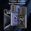 Чехол-подставка с вращающимся слайдером для камеры, бронированный, военного класса, для Samsung A7 XCover 7 Pro M56 M06 F06 M34 A56 A36 A26 A16 A06