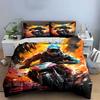 Racing blaze unleashed Bedding sets Duvet cover sets Duvet covers Pillowcases(1*Duvet Cover 2*Pillowcases without duvet insert)