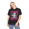 Strong And Pretty T-shirt Tops Tees Unisex | Gym Life Workout Motivation Tee | Strength Shirt