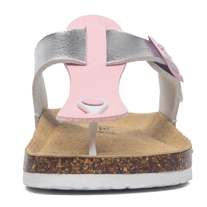 Модные лаконичные сандалии на пробковой подошве смешанных цветов с перемычкой для пальца, женские сандалии на танкетке с ремешком на пряжке, шлепанцы, обувь для женщин, нескользящие, пляжные, гладиаторские сандалии 2025