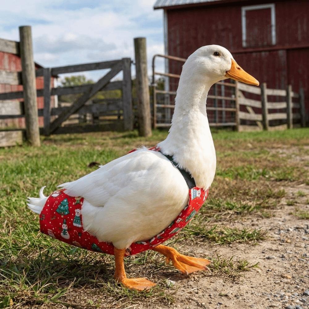 Elastic Band Cartoon Pattern Duck Diaper Adjustable Chicken Physiological Pants Pet Care