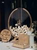 Heart-Shaped Transparent Guest Book for Weddings & Events