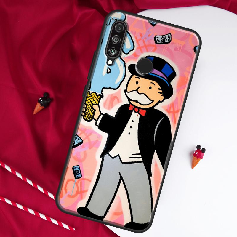 Monopolys Money Dollars For Huawei Nova 8i 7i 11i 12i 12s 9 10 SE Y90 Y60 Y70 Y72 Y61 Y91 P30 P40 Lite P60 Pro Case