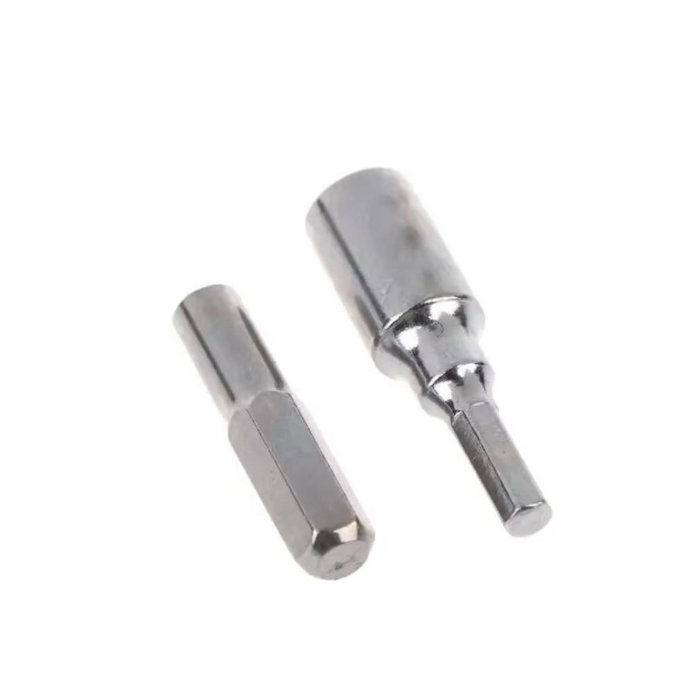 1/2Pcs 6.35mm To 4mm Magnetic Bit Holder Magnetic Screwdriver Bit Adapter Phone Repair