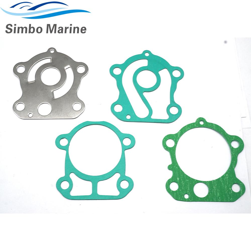 67F-W0078 67F-44311 Water Pump Repair Kit With Housing for Yamaha Outboard 2 Str 100HP 4 Str 75-100HP Models Engine GLM 12275