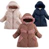 Baby Parka Snowsuit Girls Padded Jackets Winter New Thick Warm Cotton Clothes Coats Lining Plush Hooded Zipper Outerwear Cold