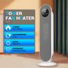 8 Вт/1300 Вт/2000 Вт Портативный электрический обогреватель Охладитель Полотенцесушитель Вентилятор Керамический нагреватель PTC Таймер Пульт ДУ 7,9*8,3*25,6''