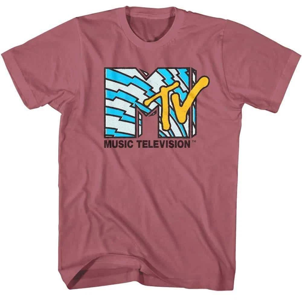 MTV Deco Bolts Logo Men's T Shirt