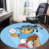1 шт. Круглый ковер Garfield для офиса, под офисные стулья, спальни, гостиной, домашний декор a1016085