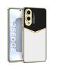 Защитный чехол для телефона Samsung S25 Edge Jazz из гладкой кожи с гальваническим покрытием