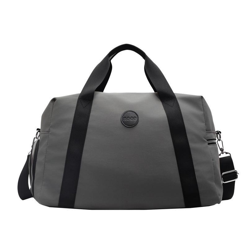 Мужская и женская повседневная дорожная сумка большой вместимости для поездок на работу, простая в хранении, может использоваться для крепления обувного отсека, багажная сумка