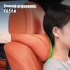 Breathable Faux Leather Neck Rest Car Headrest Pillow, Memory Foam Ergonomic for Shoulder Office Chair Support Pad Support, Universal Vehicle