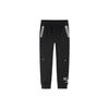 Casual Comfortable Solid Color Long Pants Kids Bottoms Black NY2412099GS-002