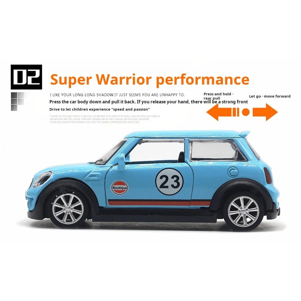 Масштаб 1/32 Модель из сплава Мини Картина 53 Гонки Классическая модель Карманная игрушка Модель автомобиля с откидной дверью Детская игрушка