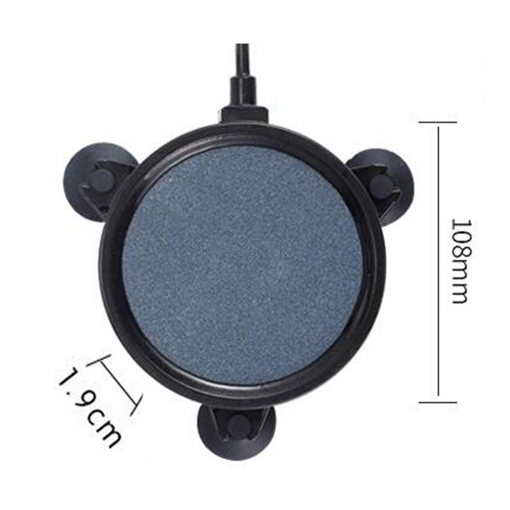Fish Tank Pump Oxygen Plate Hydroponics Aerator Bubble Stone Diffuser Bubbler Air Stone