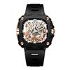 Автоматические часы CIGA Design Series X Eye of Hours Bioceramic Genuine Black [SIGA Design] X051-BR01-W5B Мужские