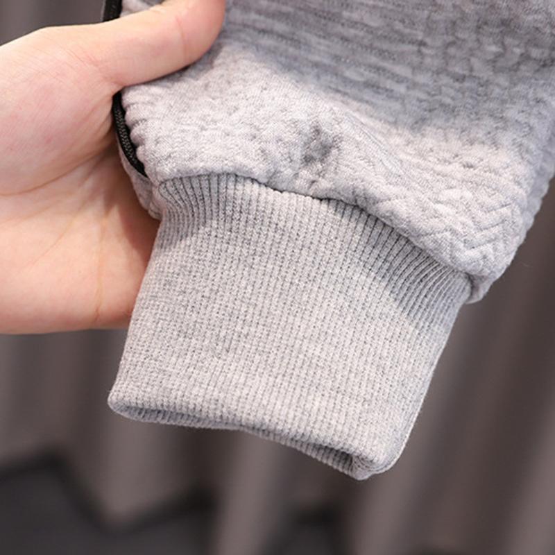 Children Long Sleeved Pullover and Trousers Two-piece Set Kids Clothing Set Top and Pants