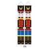 Festive Nutcracker Christmas Decoration Hanging Door Banner Soldier Character Porch Sign