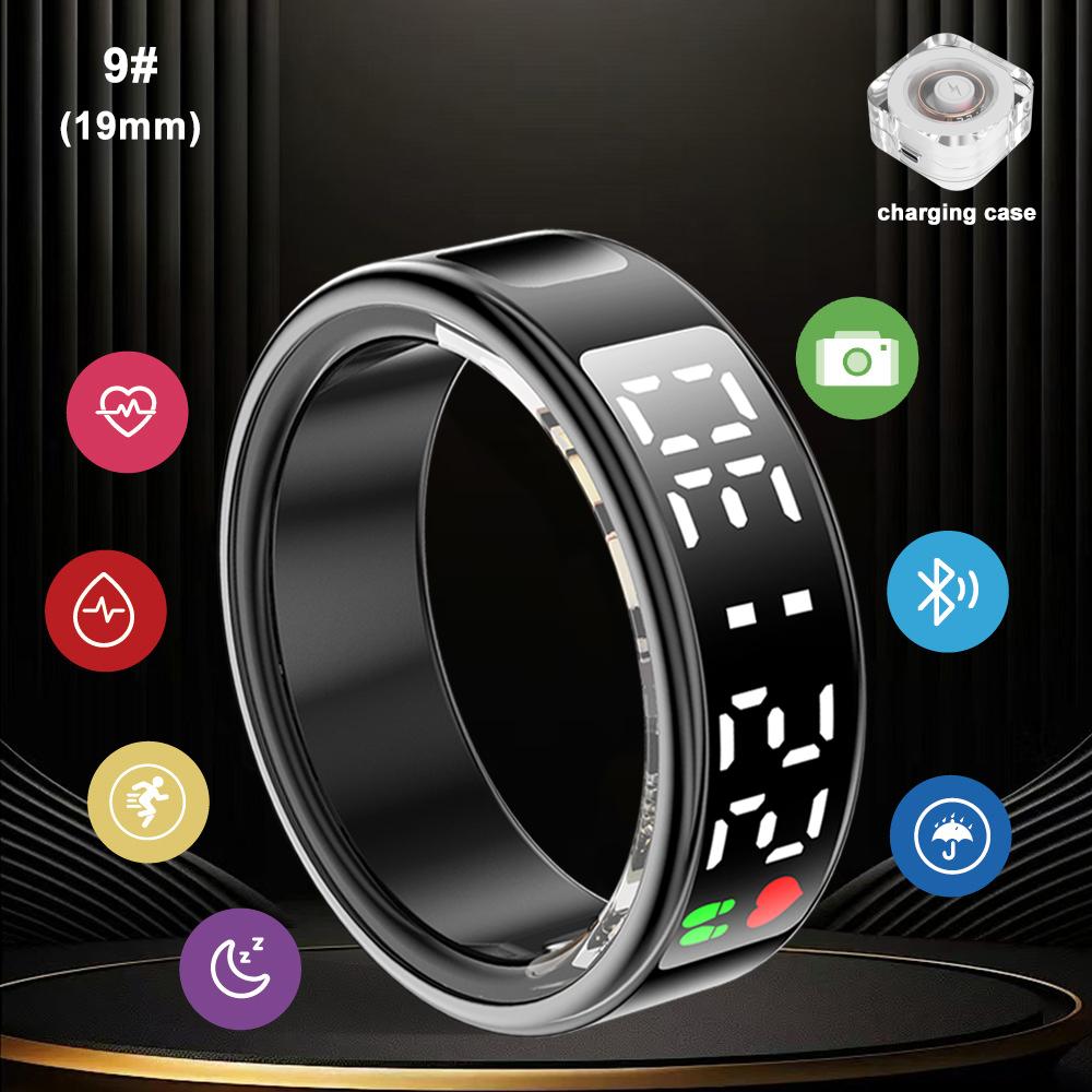2025 Смарт-кольцо для сна, монитор сердечного ритма, IP68, водонепроницаемый, Bluetooth 5.0, несколько спортивных режимов для мужчин и женщин, Android IOS