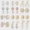 Elegant Retro Pearl Metal Ear Clips – No Piercing Needed