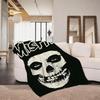 Drama M Misfits H Hot Throw Flannel Throw Blanket Suitable for Sofa Living Room Bedroom