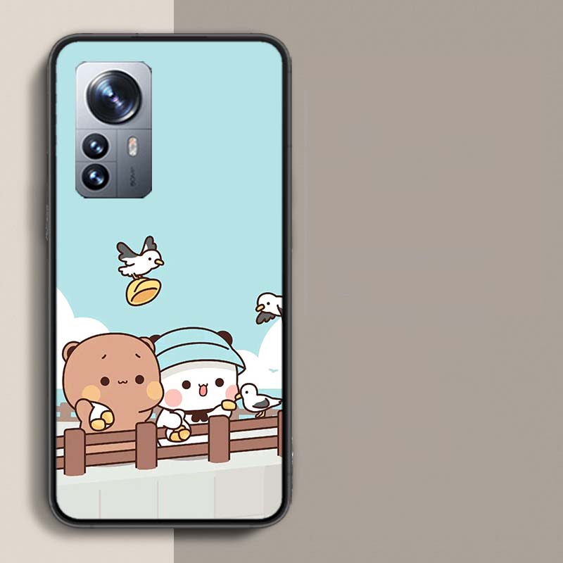 Милый чехол для телефона BuBu DuDu для Redmi Note 13 Pro Plus 14 Pro+ 12S 12 11S 11T 11E 11 10S 10 9S 9 Xiaomi Capa TPU