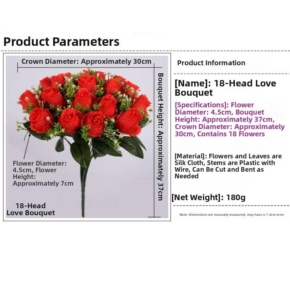 10 цветов Настоящий Счастливый Цветок Мини Натуральная Имитация Розы Новый Кристалл Трава Букет Домашний Декоративный