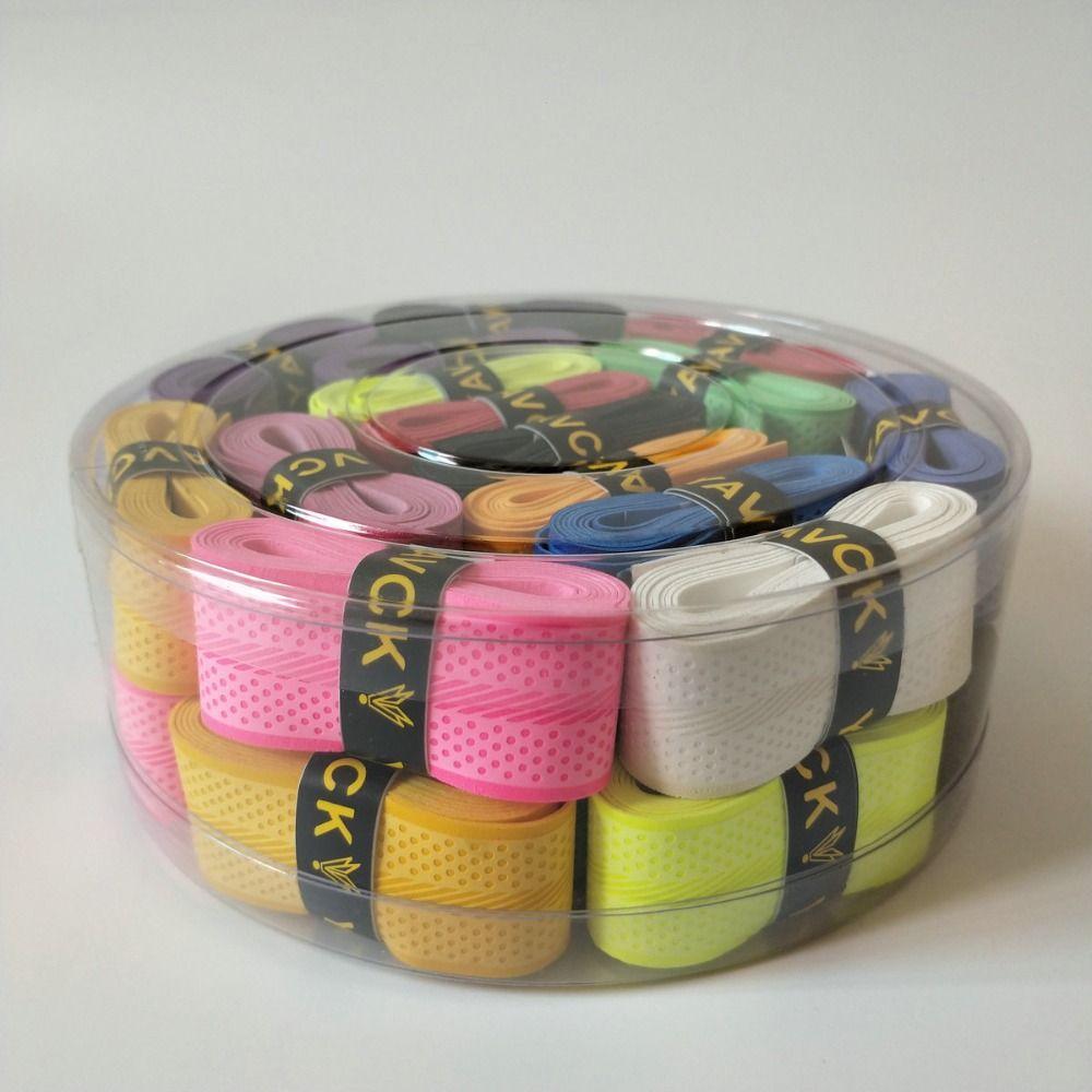 Multi-color Tennis Racquet Sweatband Non-Slip Over Grips Breathable Grip Tape