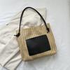 Chic Street Style Woven Tote Bag For Women 2023 Summer New Collection