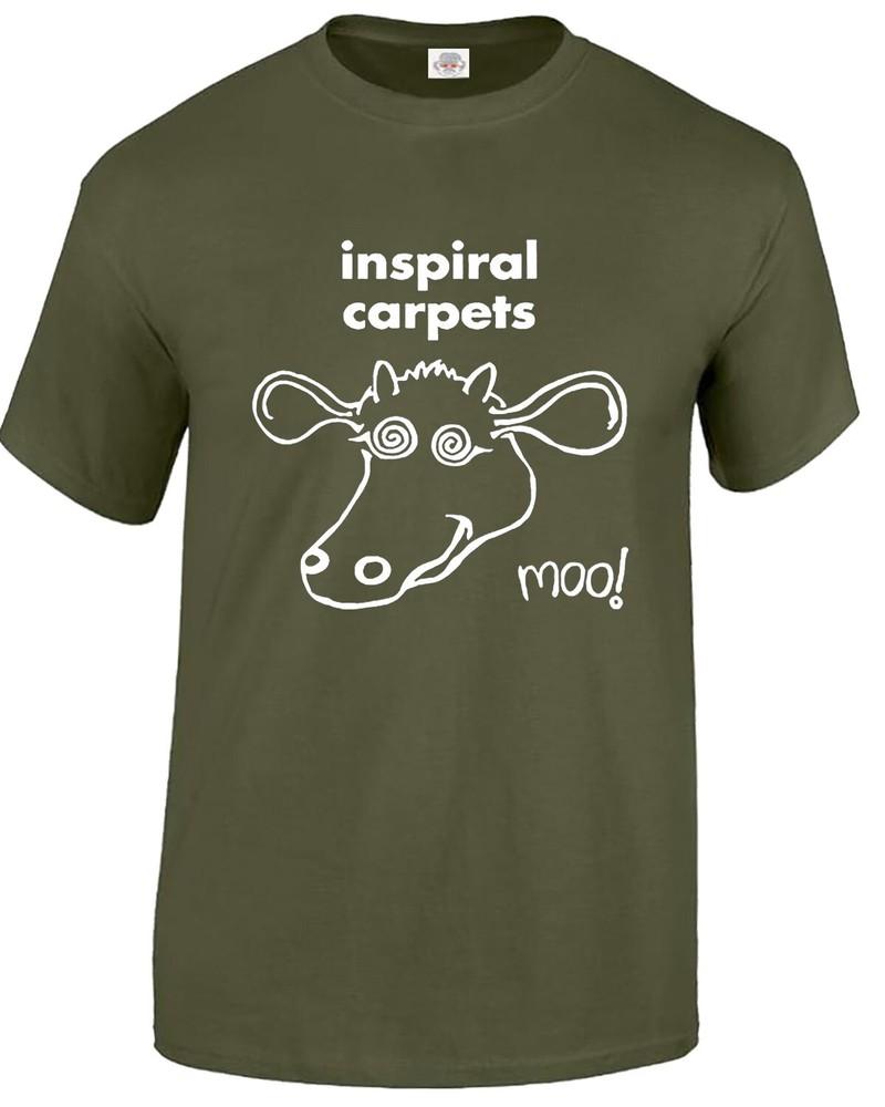 Inspiral carpets t shirt funny manchester happy mondays mens tee top