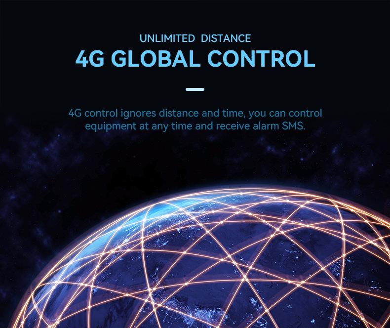 SM4-WLTE-EA 4G 4-канальный термопарный PT100 SMS-сигнализатор отключения питания