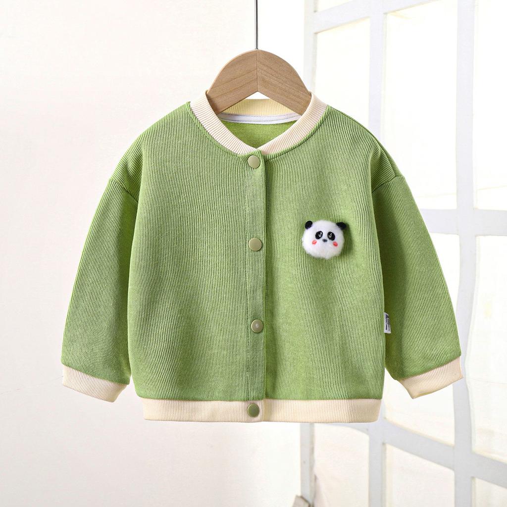 Children's Knit Sweater Fall Girls' Coat Boys' Cardigan Top