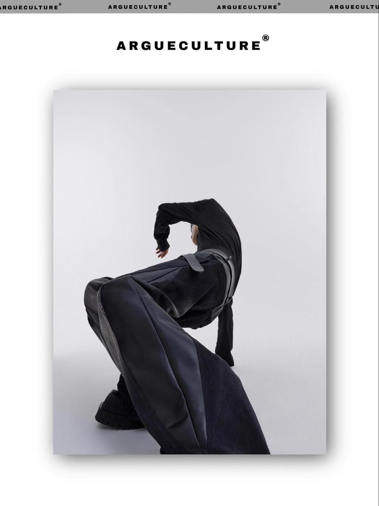 Men's High Street Black Washed Straight Jeans - Autumn/Winter Edition