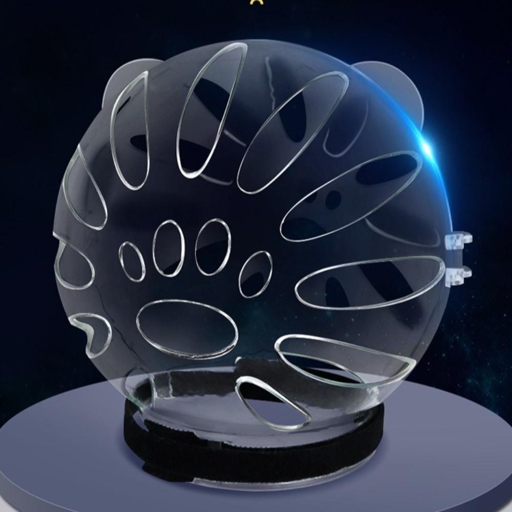 Чехол на голову кошки в форме шара, дышащий защитный шлем для питомца, принадлежность для груминга питомца после операций