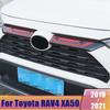 Для Toyota RAV4 RAV 4      2024 XA50 ABS Автомобильная передняя решетка радиатора Решетка Эмблема Декоративные накладки Наклейка Аксессуары