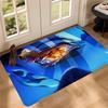 Anime Demon Slayer Bathroom Mat Kids Room Bedroom Decoration Balcony Anti-Slip Doormat Living Room Welcome Rug