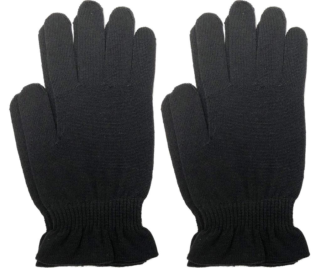 Шелковые перчатки из магазина шелковых ниток в Киото из 2 черных нисидзин, (установить пары)