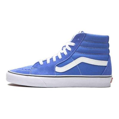 Sk8 Canvas Модные Повседневные Амортизирующие Прочные Легкие Дышащие Высокие Кеды для Скейтбординга Унисекс Кроссовки Светло-Голубые VN0A4U3C1UJ