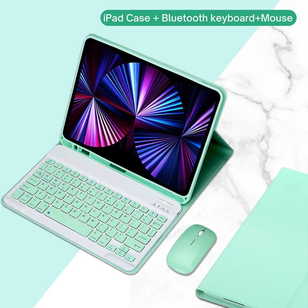For IPad Air 13 M3 2025 Case with Separable Keyboard Mouse for IPad Air 13 M3 2025 Tablets Case for Ipad Keyboard Funda