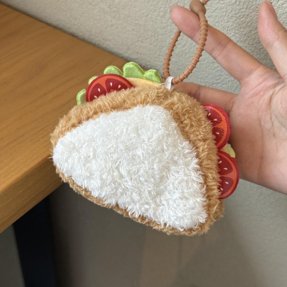 Cookie Cupcake Sandwich Cheese Doll Afternoon Tea Series Dessert Plush Keychain Jewelry Gfit