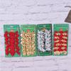 A Set of 12pcs Sweet Bows Bowknot Christmas Tree Hanging Decorations Xmax Tree Ornaments
