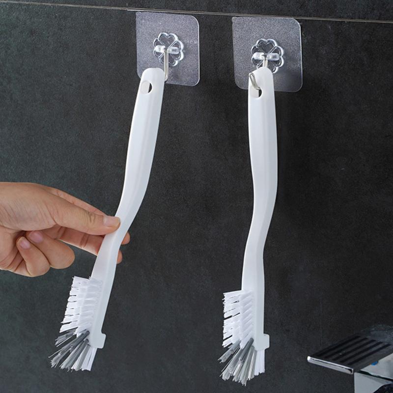 Щетка для чистки кухни Щетка для чистки бутылок в ванной комнате Скруббер с изогнутой ручкой