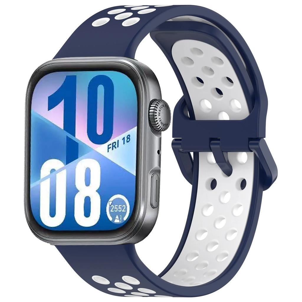 Спортивный силиконовый ремешок для Huawei Watch Fit 4/4 Pro Дышащий браслет для запястья для Huawei Watch Fit 3/4 Аксессуары для умных часов